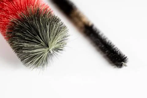 Steps to clean your hookah with cleaning set Foto stock