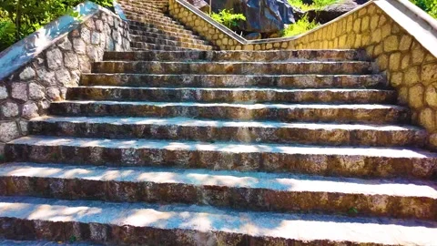 Steps Climbing - Close Up Shot Stock-Footage 263323098