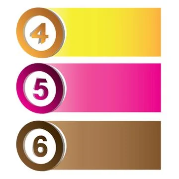 Steps diagram Stock Illustration