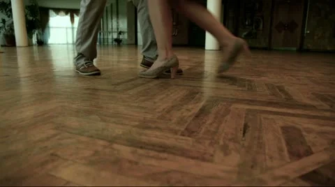 Steps during dance Stock Footage 12292897