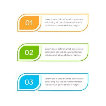 Steps elements for web interface. Infograph vector element. Infographic abstract Stock Illustration