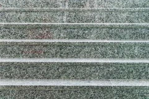 Steps from gray granite Foto stock