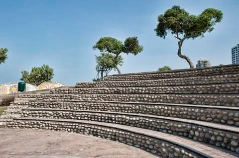 Steps In Lima Stock Photos