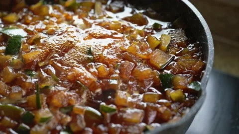 The steps for making winter melon tea, the winter melon grains and brown sugar a Stock Footage 171018531