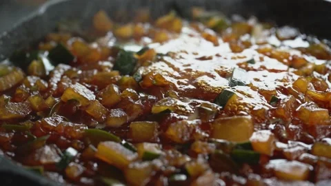 The steps for making winter melon tea, the winter melon grains and brown sugar a Stock Footage 171018566