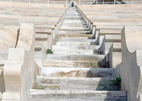 Steps panathinaikos Stock Photos
