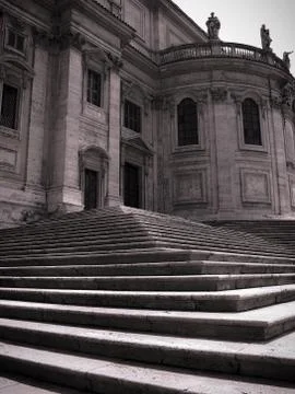 Steps in Rome Stock Photos