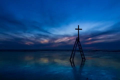 Steps to salvation Stock Photos