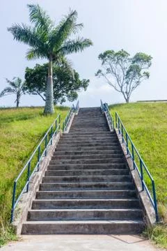 Steps Staircase Hillside Stock Photos