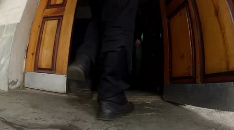 Steps of the stairs Stock Footage 32863357