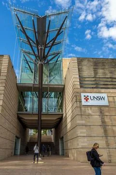 Steps to Tree of Knowledge architectural structure in UNSW Stock Photos