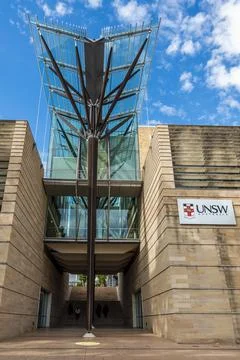 Steps to Tree of Knowledge architectural structure in UNSW Stock Photos