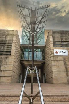 Steps to Tree of Knowledge architectural structure in UNSW Stock Photos