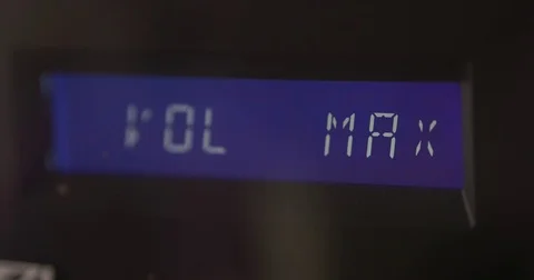 Stereo Display Volume Min Max 動画素材 81971475