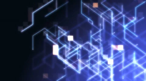 Stereo grid growing Video stock 41892417