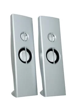 Stereo speakers Stock Photos