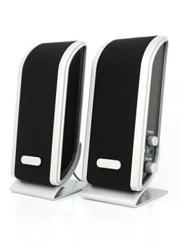 Stereo speakers Stock Photos