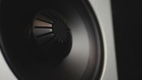 Stereo woofers close-up 库存影片 147484843