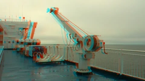 Stereopscopic 3D travel 16 Stock Footage