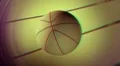 stereoscopic 3D basketball background loop HD Footage