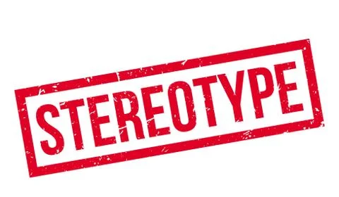 Stereotype rubber stamp Stock Illustration