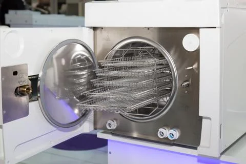 Steril machine for surgery tools Stockfoto's