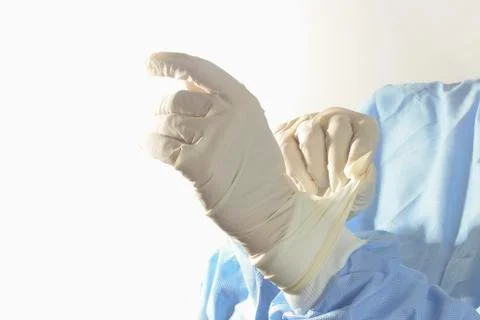 Sterile Gloves Stock Photos