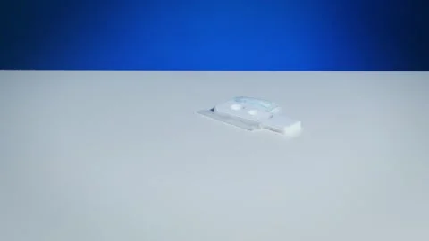 Sterile immunological rapid test, capill... | Stock Video | Pond5