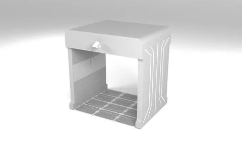 Sterilize Gate Stock Illustration