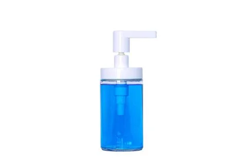 Sterilizing dispenser bottle Stock Photos
