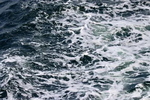 Stern waves as background Stock Photos