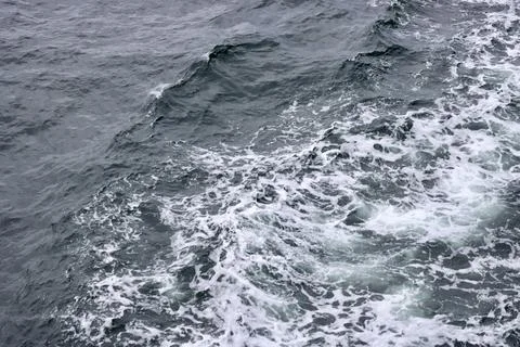 Stern waves as background Stock Photos