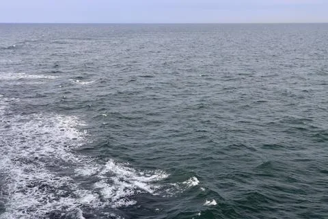 Stern waves as background Foto stock