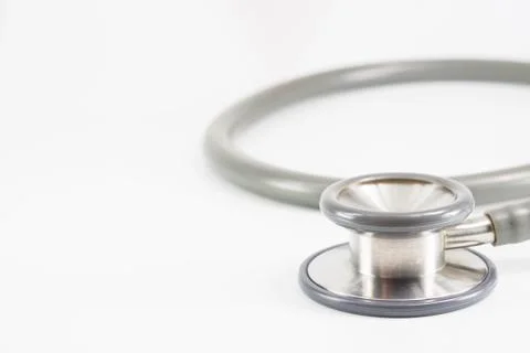 Stethoscop on white background Stock Photos