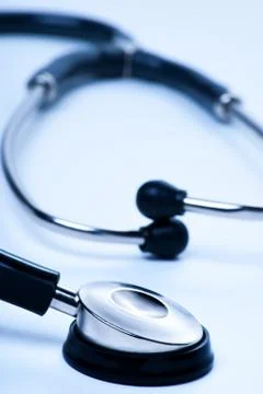 Stethoscope close up Stock Photos
