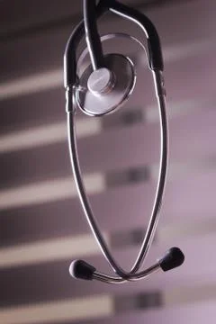 Stethoscope close up Stock Photos