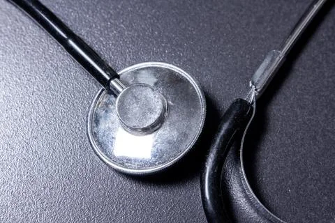 Stethoscope close-up Stock Photos