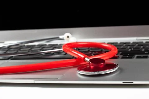 Stethoscope closeup Stock Photos