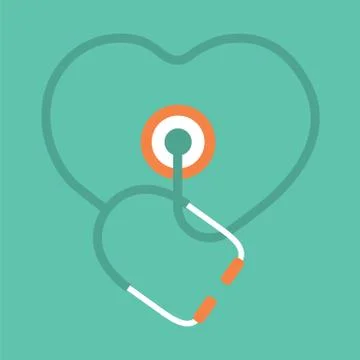 Stethoscope Concept Vector Illustration Stock Illustration