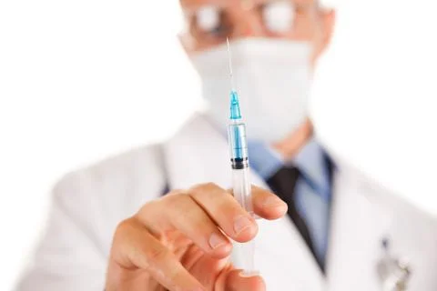 Stethoscope on ECG Stock Photos