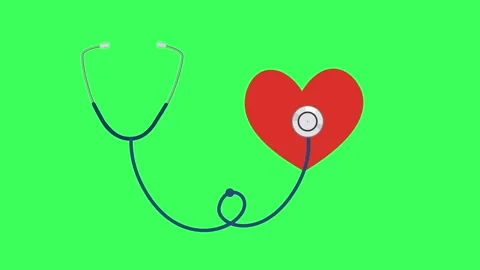 Stethoscope Heartbeat Stock Footage 276530981