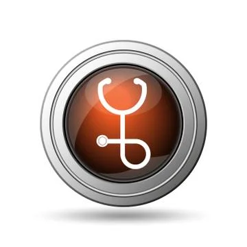 Stethoscope icon Stock Illustration