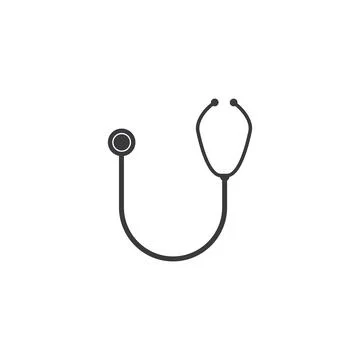 Stethoscope icon Stock Illustration
