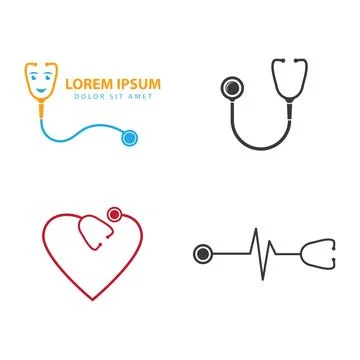 Stethoscope icon Stock-Illustration