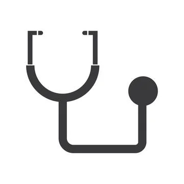 Stethoscope icon Illustrazione stock