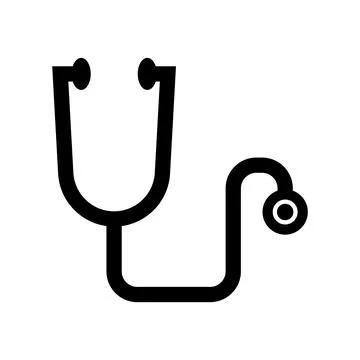 Stethoscope icon Stock Illustration