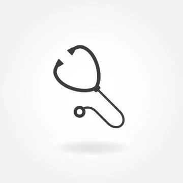 Stethoscope icon. Stethoscope Vector. Stock Illustration