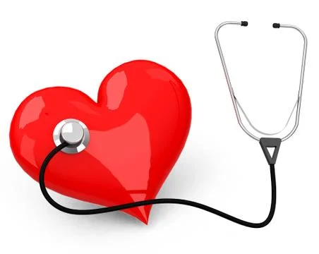 The stethoscope Stock Illustration