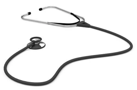 The stethoscope Stock Illustration