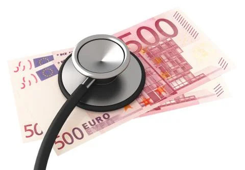 The stethoscope Stock Illustration